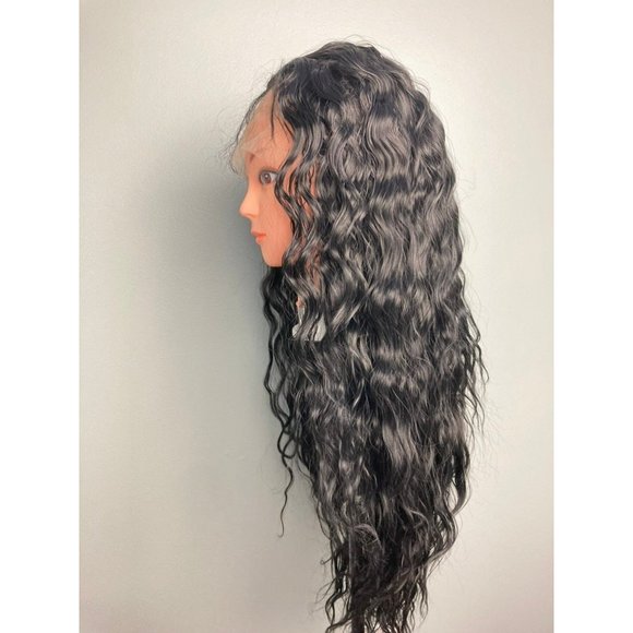 Kinky Curly Lace Front Wig - Picture 7 of 8